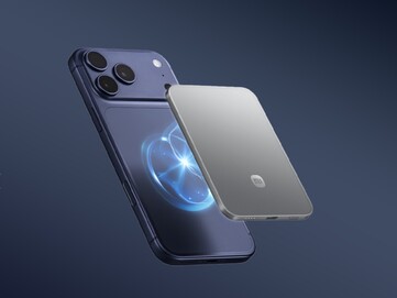 Se adapta perfectamente al iPhone 17 Pro para una carga inalámbrica de hasta 7,5 W. (Fuente de la imagen: Xiaomi vía Amazon Japón)