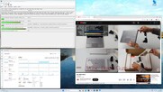Latencia máxima al reproducir material de vídeo en 4K