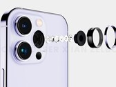 La serie iPhone 14 Pro será el primer smartphone de Apple con pantalla siempre activa. (Fuente de la imagen: Ian Zelbo)