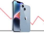 según los informes, las ventas del iPhone 14 en China están cayendo. (Fuente: Apple-editado)