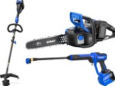 Greenworks Tools está retirando del mercado más de 550 000 herramientas eléctricas de la marca Kobalt debido a un problema con la batería.