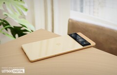 El Google Pixel 7 Pro continúa con el diseño que Google estableció con la serie Pixel 6. (Fuente de la imagen: LetsGoDigital & Technizo Concept)