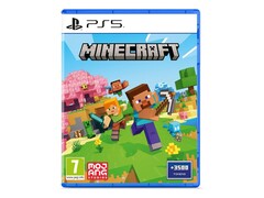Carcasa del juego Minecraft para PS5 con carátula de los personajes del juego (Fuente de la imagen: Mojang Studios / Microsoft)
