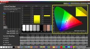 ScreenPad CalMAN ColorChecker (espacio de color de destino DCI-P3)