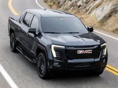 La camioneta Sierra eléctrica de 2026. (Fuente de la imagen: GMC)