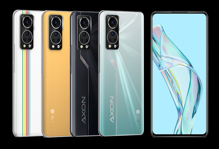 Las opciones de color del nuevo Axon 30. (Fuente: ZTE)