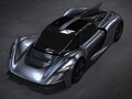 Como la mayoría de los hipercoches, el Arash AFX tiene un aspecto muy aerodinámico en estas primeras imágenes de presentación (Imágenes: Arash)