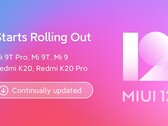 Xiaomi ha anunciado que MIUI 12 va a tener una mayor audiencia para los dispositivos en la primera ronda de su programa de lanzamiento. (Fuente de la imagen: Xiaomi)