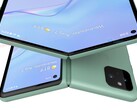 Primeros renders del Google Pixel Fold. (Fuente: Waqar Khan)