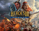 Cartel oficial de Heroes of Might and Magic III Remake. El clásico juego de estrategia regresa en 2027.