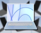 El MacBook Air M2 viene con una pantalla sin muesca en las últimas versiones del próximo portátil Apple. (Fuente de la imagen: @LeaksApplePro - editado)