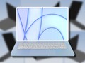 El MacBook Air M2 viene con una pantalla sin muesca en las últimas versiones del próximo portátil Apple. (Fuente de la imagen: @LeaksApplePro - editado)