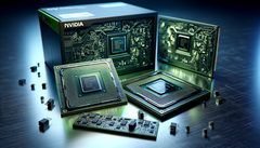 Una imagen genérica que muestra los chips de Nvidia (Fuente de la imagen: imagen generada por IA)