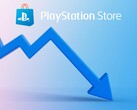 Se muestra un gráfico que ilustra la caída de los precios en la PlayStation Store