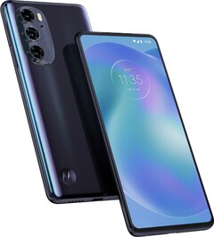 El Motorola &#039;Rogue&#039; se parece al Edge X30 Special Edition por su cámara bajo la pantalla. (Fuente de la imagen: @evleaks)