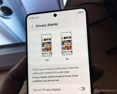 La función «Privacy Display» de Samsung ya puede funcionar en modo PiP.
