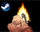 Shinobi: Art of Vengeance permite a los jugadores controlar a un shinobi que puede utilizar armas cuerpo a cuerpo, shuriken y habilidades ninjutsu. En la imagen, una captura del tráiler del juego con el logotipo de Steam en la parte superior. (Fuente de la imagen: Sega en YouTube)