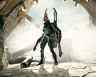 Una captura de pantalla de Warframe funcionando en PC