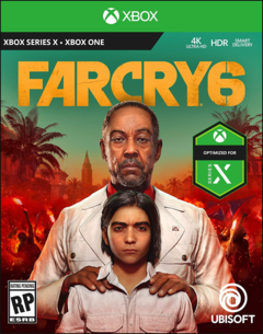 Cubierta de Far Cry 6 Xbox con el logo de Optimzed para la serie X.  (Fuente de la imagen: Tom Warren en Twitter)