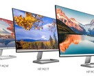 Los nuevos monitores FHD de la serie M de HP, hechos de 85% de plástico reciclado. Imagen a través de HP