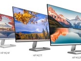 Los nuevos monitores FHD de la serie M de HP, hechos de 85% de plástico reciclado. Imagen a través de HP