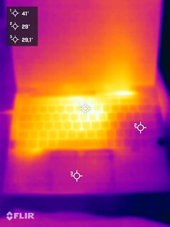 Prueba de resistencia a la temperatura superficial (cara superior)