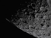 Una imagen que muestra la superficie de la Luna.