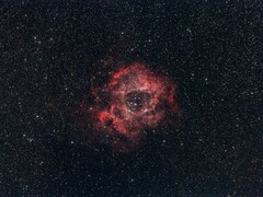 Una foto de la nebulosa Roseta