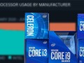 Intel ha conseguido algunos pequeños pero significativos avances en la última encuesta de hardware de Steam. (Fuente de la imagen: Intel/Steam - editado)