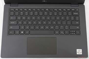 La misma disposición del teclado que el Latitude 7410