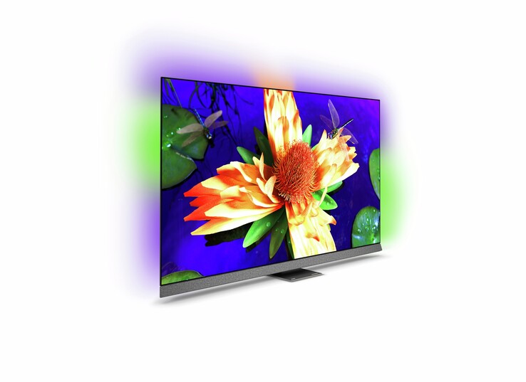 El televisor Philips OLED+907 (modelo de 45 pulgadas). (Fuente de la imagen: Philips)