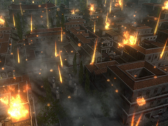 Pompeya: El Legado tiene vistas isométricas y en 3D de la ciudad, con arquitectura romana en azulejos y detalladas escenas callejeras. En la imagen, ilustraciones del juego. (Fuente de la imagen: Steam)