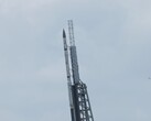 Uno de los tres cohetes de sondeo para la misión TOMEX+ (Fuente de la imagen: NASA y Danielle Johnson; recortada)