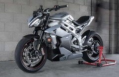 Triumph ha revelado oficialmente la gama y otras especificaciones técnicas preliminares de su motocicleta eléctrica TE-1 (Imagen: Triumph)