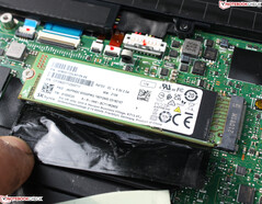 El almacenamiento SSD viene en formato M.2 2260