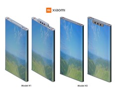 Parece que Xiaomi está considerando una cámara emergente o un notch para un futuro Mi Mix Alpha. (Fuente de la imagen: Xiaomi vía LetsGoDigital)