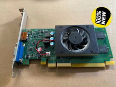 La Nvidia GT 1010 puede tener un nicho de público en 2022 después de todo. (Fuente de la imagen: @9550pro vía Tabao)