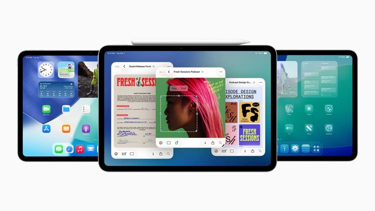 iPadOS 26.1 reintroduce "Slide Over", que permite mostrar una aplicación adicional en el borde derecho de la pantalla con un gesto de deslizamiento.