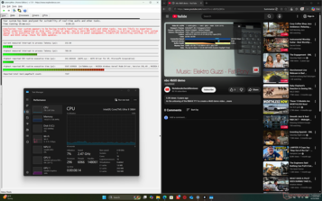 LatencyMon muestra problemas de DPC pero por lo demás no hay caídas de fotogramas durante nuestra prueba de reproducción de vídeo 4K60