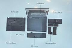 Proyecto Aurora: Lenovo explora el concepto de portátil ThinkPad modular (fuente de la imagen: digitaltrends.com)