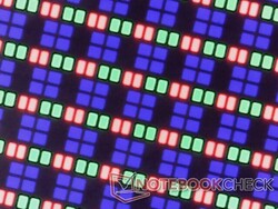 Subpíxeles RGB nítidos con un granulado mínimo