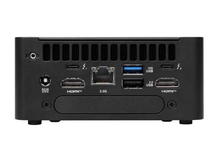 El mini PC Meerkat de System76 sigue contando con una encomiable variedad de puertos. (Fuente de la imagen: System76)