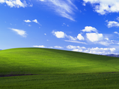 El fondo de pantalla original de "Bliss" para Windows XP (Fuente de la imagen: Wikipedia)