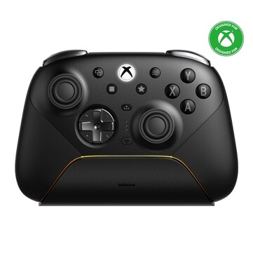 El mando 8BitDo Ultimate 3E para Xbox incluye una base de carga inalámbrica.