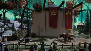 En la imagen: una captura de pantalla del juego *A Juggler’s Tale*.