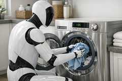 Elon Musk pretende empezar a vender los robots Optimus a clientes privados a finales de 2027. (Fuente de la imagen: OpenAI)