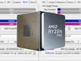 El Ryzen 7 PRO 5750G contará con las tecnologías PRO de AMD orientadas a la empresa y con funciones de seguridad mejoradas. (Fuente de la imagen: AMD/CPU-Z - editado)