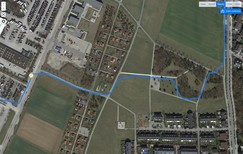 Prueba de GPS: Wiko View 2 Go – En bicicleta por el bosque