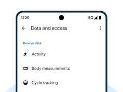 La aplicación Health Connect de Google (en la imagen) pronto podría ofrecer un seguimiento del consumo de nicotina y alcohol. (Fuente de la imagen: Google)