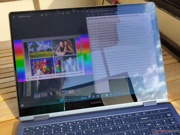 Uso en exteriores Galaxy Book3 Pro 360